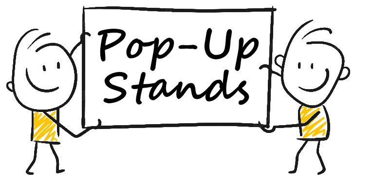 Pop up stands