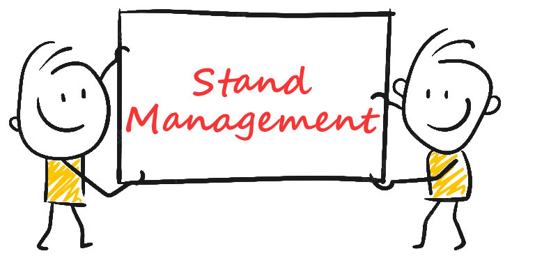 Exhibition stand management